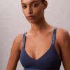Icon Bralette din bumbac și Modal, cu căptușeală ușoară