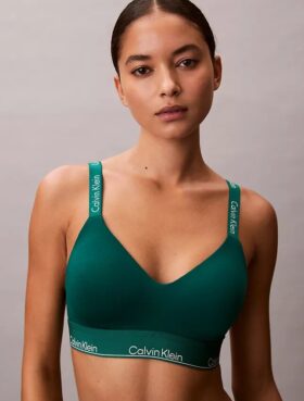 Icon Bralette din bumbac și Modal, cu căptușeală ușoară