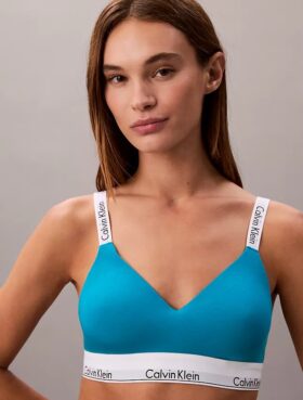 Icon Bralette din bumbac și Modal, cu căptușeală ușoară
