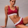 Icon Bralette din bumbac și Modal, cu căptușeală ușoară