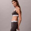 Icon Bralette din bumbac și Modal, cu căptușeală ușoară