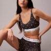 Icon Bralette din bumbac și Modal, cu căptușeală ușoară