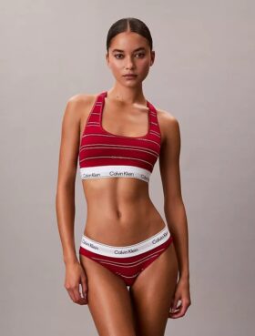 Icon Bralette Unlined din bumbac și Modal, pachet de 2 bucăți