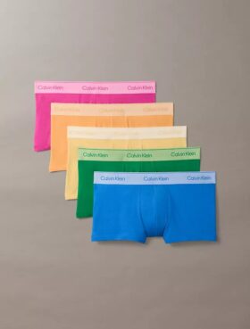Icon Cotton Stretch Pride Set de 5 Low Rise Trunks