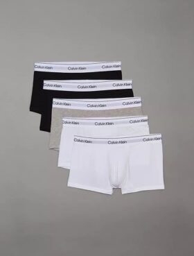 Icon Cotton Stretch Set de 5 Low Rise Trunk