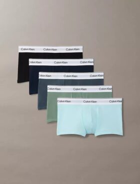 Icon Cotton Stretch Set de 5 Low Rise Trunk