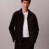 Jachetă blouson din seersucker Jachetă blouson din seersucker
