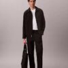 Jachetă blouson din seersucker Jachetă blouson din seersucker