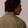 Jachetă bomber din nailon cu model în carouri Jachetă bomber din nailon cu model în carouri