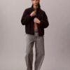 Jachetă cu fermoar din fleece polar Jachetă cu fermoar din fleece polar