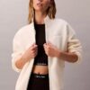 Jachetă cu fermoar din fleece polar