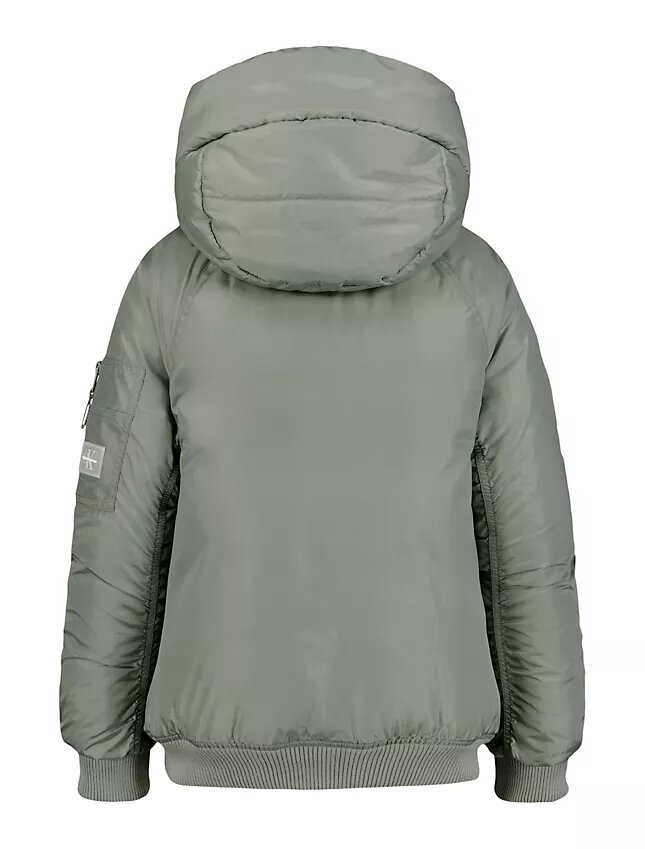 Jachetă cu mâneci raglan căptușită pentru fete Jachetă cu mâneci raglan căptușită pentru fete