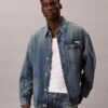 Jachetă din denim relaxată Jachetă din denim relaxată