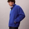 Jachetă lejeră din fleece din amestec de lână Jachetă lejeră din fleece din amestec de lână