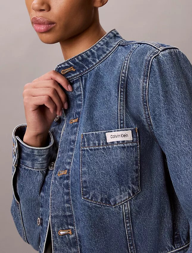 Jachetă scurtă din denim Jachetă scurtă din denim