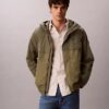 Jachetă ușoară din nylon și materiale mixte Jachetă ușoară din nylon și materiale mixte