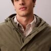 Jachetă ușoară din nylon și materiale mixte Jachetă ușoară din nylon și materiale mixte