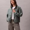 Jachetă windbreaker cu imprimeu Monogram pe toată suprafața Jachetă windbreaker cu imprimeu Monogram pe toată suprafața