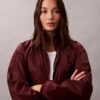 Jachetă windbreaker cu imprimeu Monogram pe toată suprafața Jachetă windbreaker cu imprimeu Monogram pe toată suprafața
