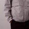 Jachetă windbreaker cu logo pe toată suprafața Jachetă windbreaker cu logo pe toată suprafața