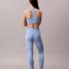 Leggings moderni, sportivi, cu talie înaltă și logo, lungime 7/8