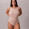 Lenjerie modelatoare minimalistă din plasă
