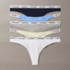 Logo iconic Set de 5 Thong asortate