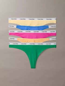 Logo iconic Set de 5 Thong asortate