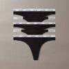 Logo iconic Set de 5 Thong asortate