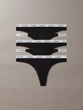 Logo iconic Set de 5 Thong asortate