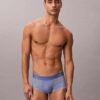 Low Rise Trunk din microfibră cu dantelă Low Rise Trunk din microfibră cu dantelă