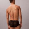 Low Rise Trunk din microfibră cu dantelă Low Rise Trunk din microfibră cu dantelă