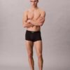 Low Rise Trunk din microfibră elastică cu monogramă grafică Low Rise Trunk din microfibră elastică cu monogramă grafică