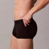 Low Rise Trunk din microfibră elastică cu monogramă grafică Low Rise Trunk din microfibră elastică cu monogramă grafică
