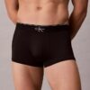 Low Rise Trunk din microfibră elastică cu monogramă grafică Low Rise Trunk din microfibră elastică cu monogramă grafică