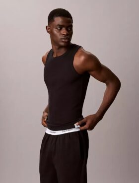Maiou de dormit din bumbac elastic Cotton Stretch