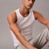 Maiou de dormit din bumbac elastic Cotton Stretch