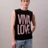 Marc Hundley Pride Viva Love Tricou fără mâneci cu croială lejeră
