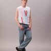 Marc Hundley Pride Viva Love Tricou fără mâneci cu croială lejeră