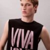 Marc Hundley Pride Viva Love Tricou fără mâneci cu croială lejeră
