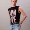 Marc Hundley Pride Viva Love Tricou fără mâneci cu croială lejeră