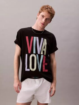 Marc Hundley Pride Viva Love Tricou lejer