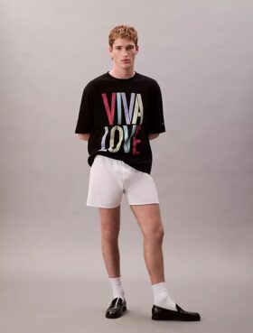 Marc Hundley Pride Viva Love Tricou lejer