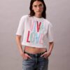 Marc Hundley Pride Viva Love Tricou scurt, lejer Marc Hundley Pride Viva Love Tricou scurt, lejer