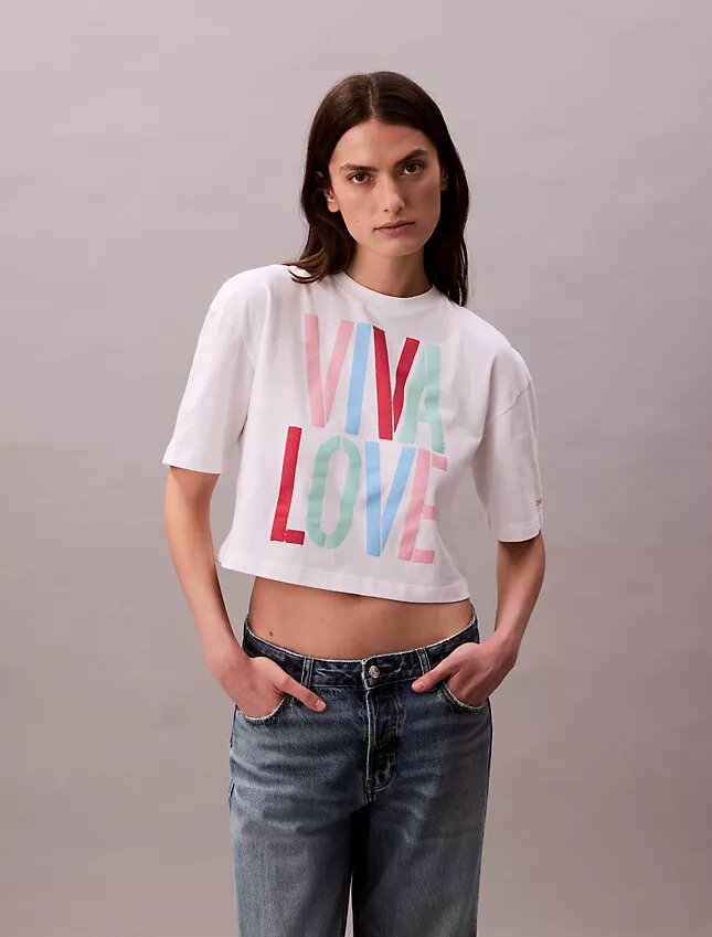 Marc Hundley Pride Viva Love Tricou scurt, lejer Marc Hundley Pride Viva Love Tricou scurt, lejer