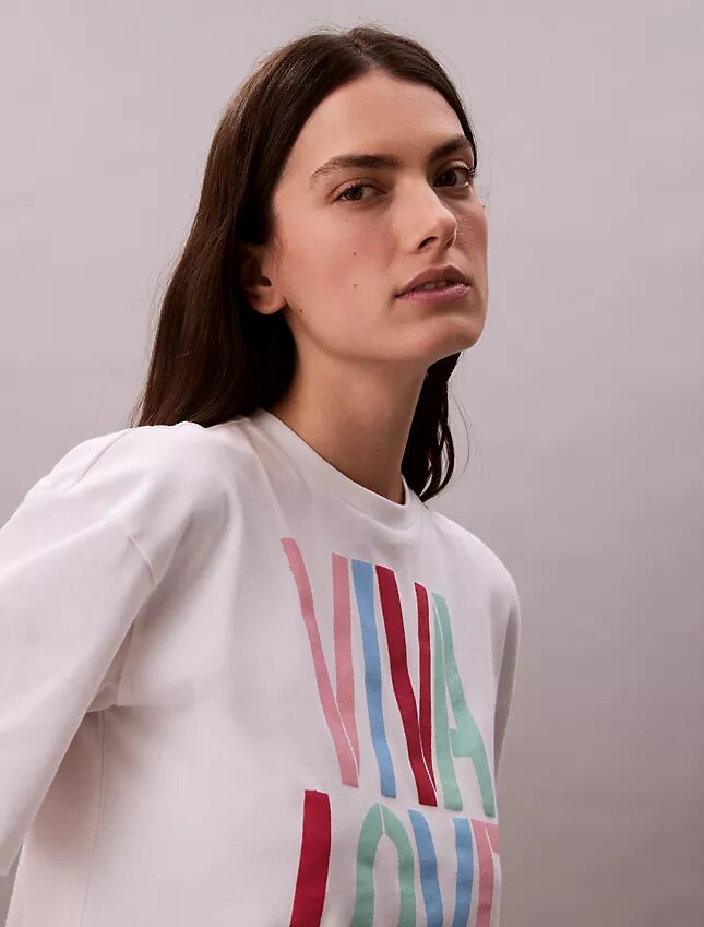 Marc Hundley Pride Viva Love Tricou scurt, lejer Marc Hundley Pride Viva Love Tricou scurt, lejer