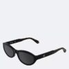 Ochelari de soare din acetat, model „ochi de pisică”