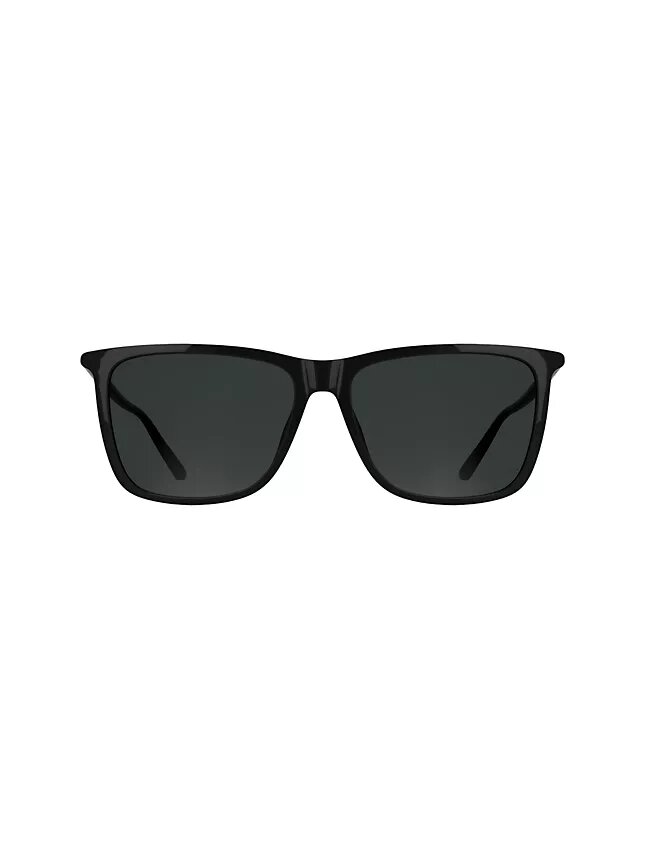 Ochelari de soare moderni din acetat, cu formă dreptunghiulară modificată Ochelari de soare moderni din acetat, cu formă dreptunghiulară modificată