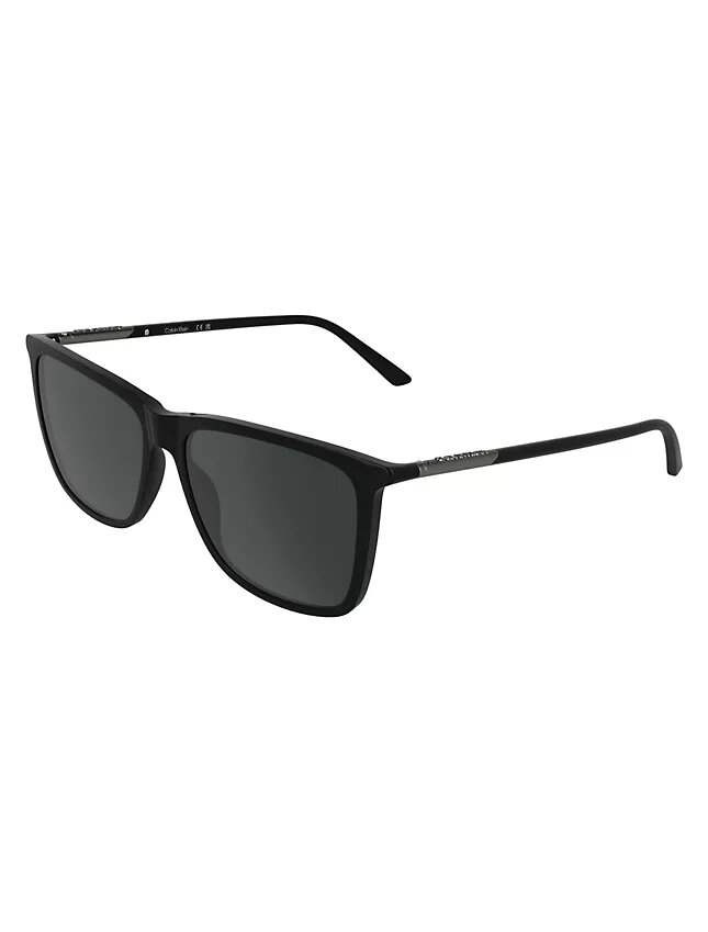 Ochelari de soare moderni din acetat, cu formă dreptunghiulară modificată Ochelari de soare moderni din acetat, cu formă dreptunghiulară modificată