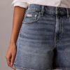 Șorturi din denim cu croi în A Șorturi din denim cu croi în A